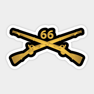 66th Infantry Regiment - Infantry Br X 300 Sticker